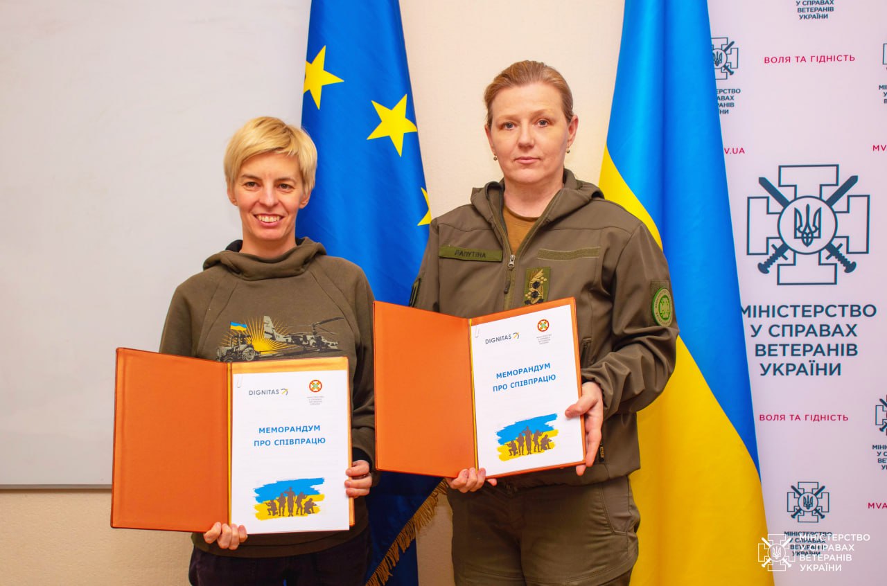 The UVF and the Dignitas Fund signed a memorandum of cooperation