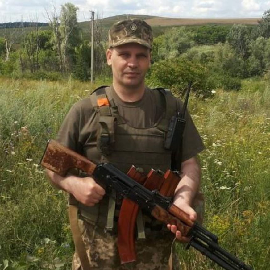 Oleksandr Ruban, a shelter for internally displaced persons in the village of Karolino-Bugaz, Odesa region