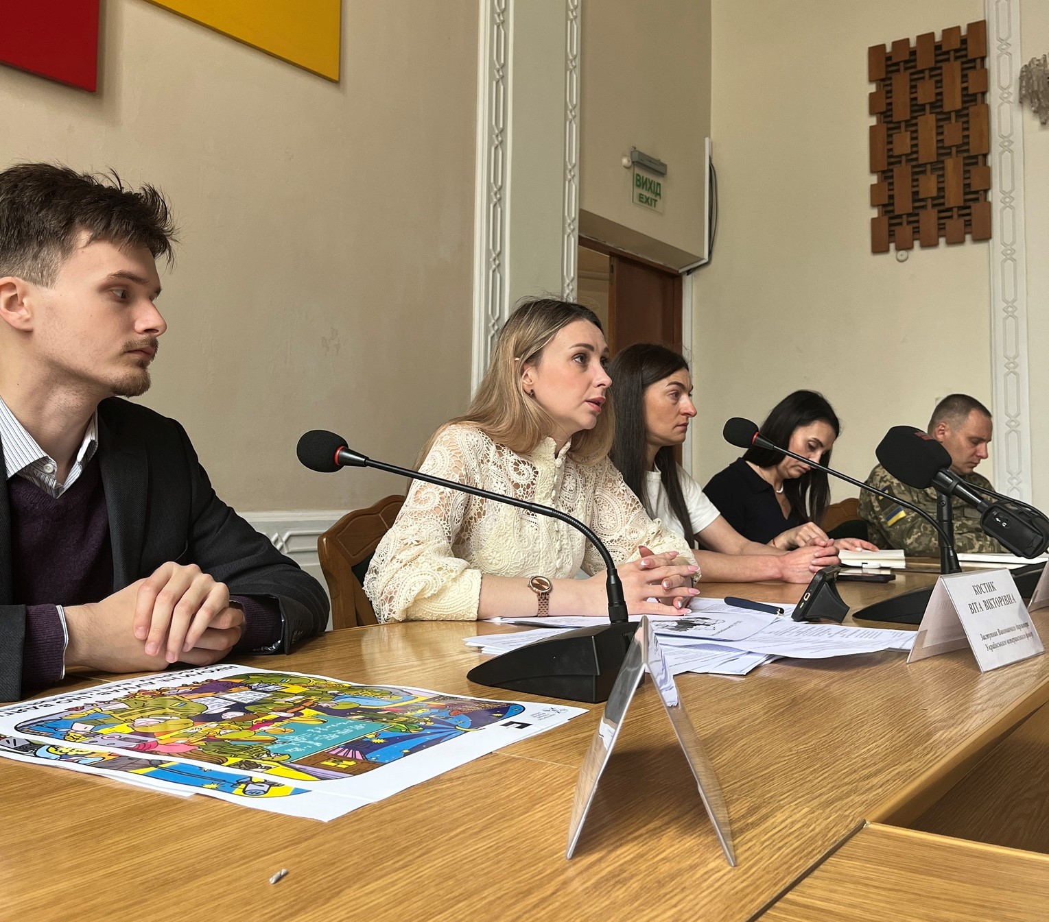 Команда УВФ розповіла у Луцьку та Рівному про можливості для ветеранів