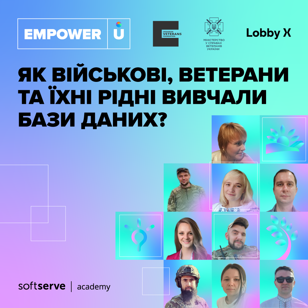 Завершилося навчання ветеранів на курсі від SoftServe